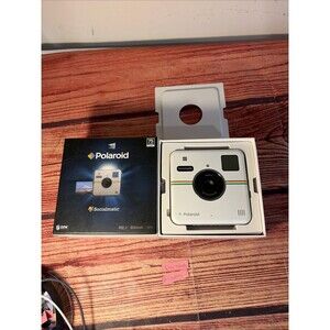 Polaroid Socialmatic Zink Instant Print Smart Camera - Parts/ Repair  BadBattery
